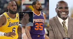 lebron kevin durant shaq praise wemby