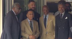 lord s witnesses gathering of cricket greats including sir clive lloyd brian lara sunil gavaskar during ind vs eng series decider