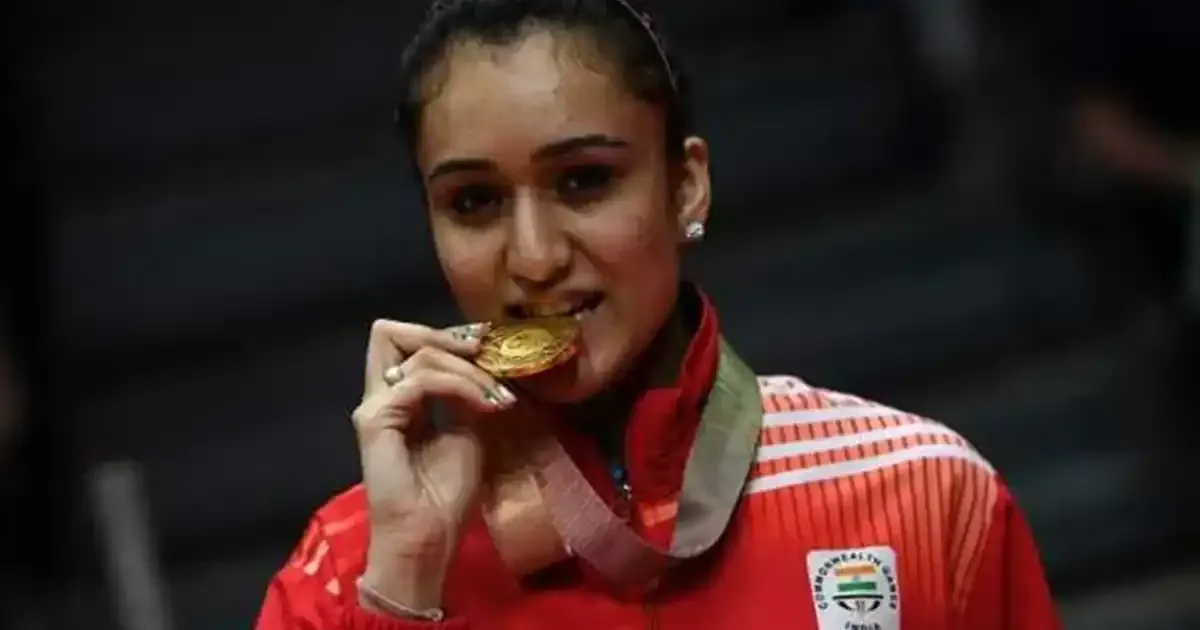 manika batra won india s first table tennis gold in women s singles at the 2018 commonwealth games 1 
