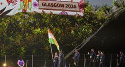 mirabai chanu lovlina borgohain lead indian contingent at commonwealth games 2026 opening ceremony
