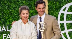 mirka federer on roger federer international tennis hall of fame