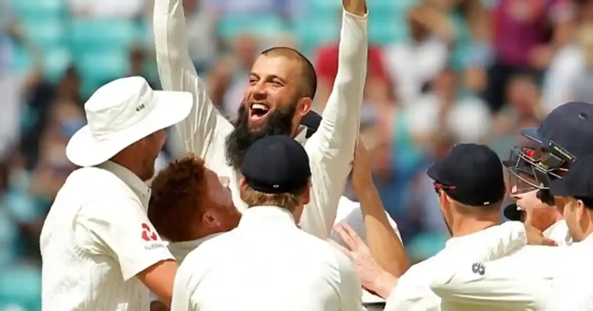 moeen ali took hattrick in england s massive win vs south africa at the oval test in 2017