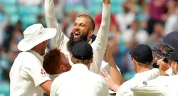 moeen ali took hattrick in england s massive win vs south africa at the oval test in 2017