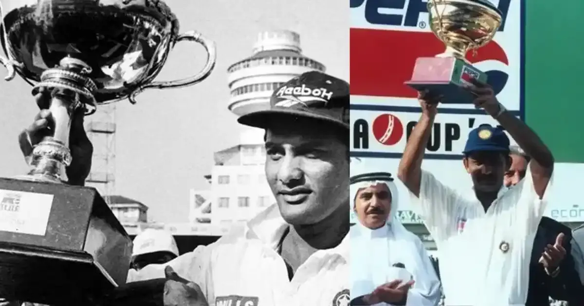 mohammad azharuddin 1990 91 and 1995 