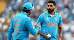 mohammed siraj reveals message from rohit sharma after champions trophy 2025 snub
