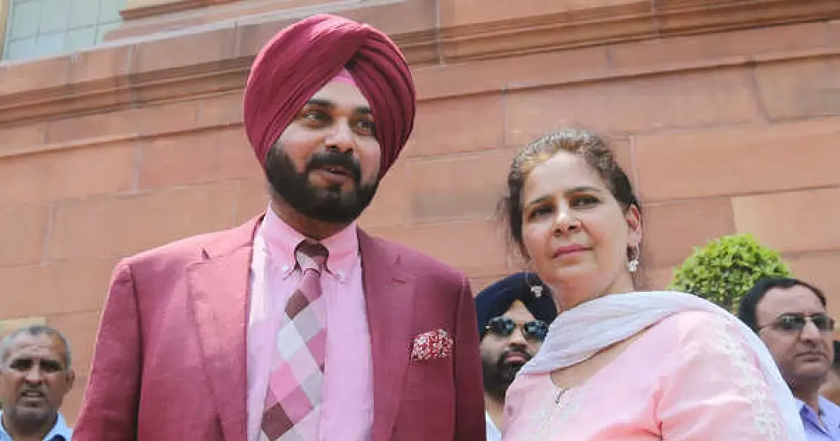 navjot singh sidhu and navjot kaur sidhu