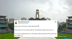 netizen waiting weather to relent to witness ind vs sa women s world cup 2025 final sportstiger