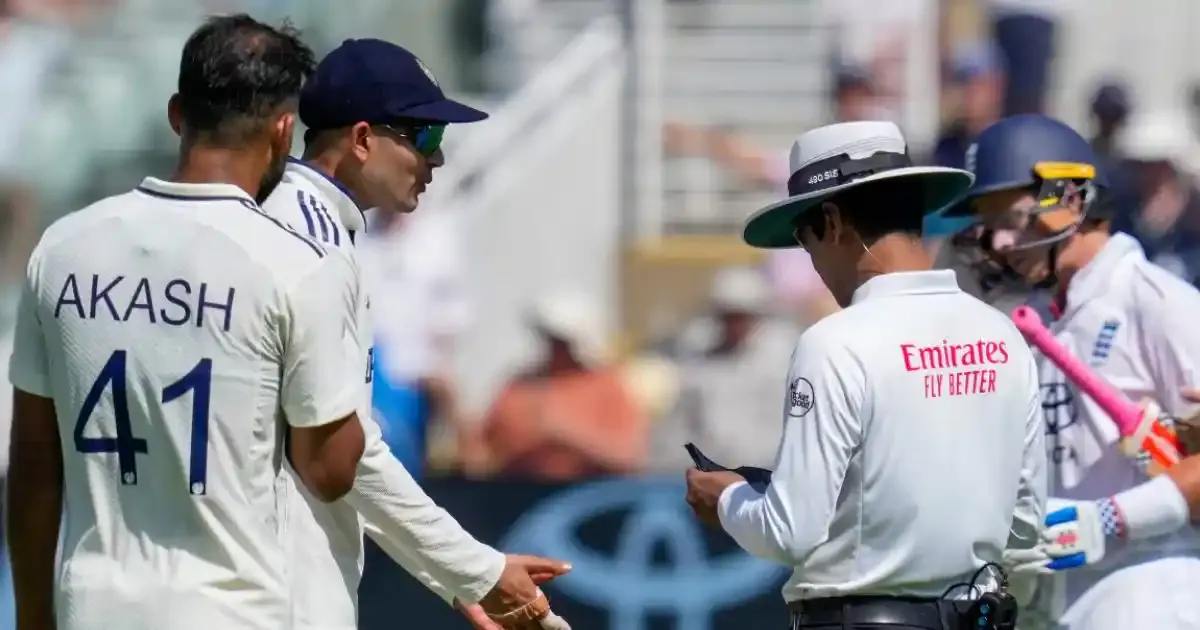new controversy started during the england series team india complained to icc about changing the ball