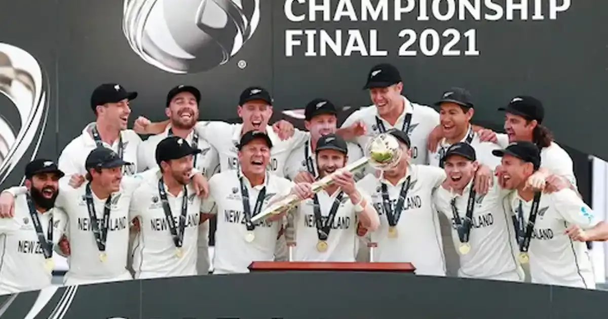 new zealand defeated india on 6th day to win the inaugural wtc title in 2021