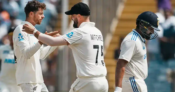 On This Day: New Zealand won their maiden Test series in India; hammering Rohit Sharma’s team in second Test