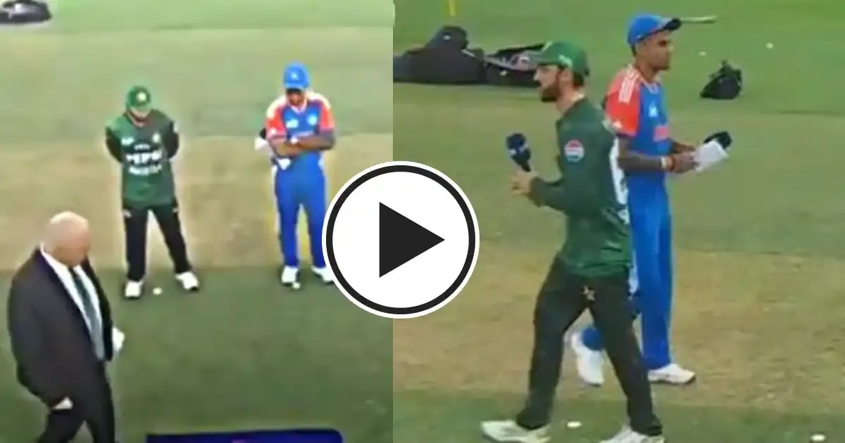 no handshake between suryakumar yadav and salman ali agha ahead of ind vs pak clash