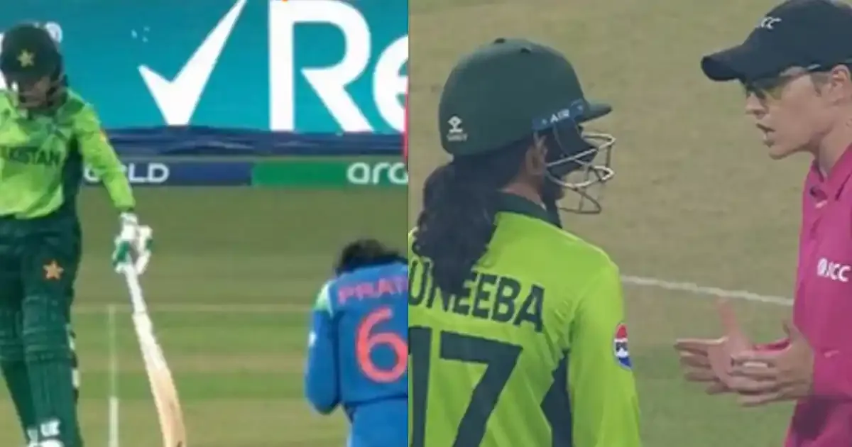 pakistan break silence on batter muneeba ali s controversial run out against india