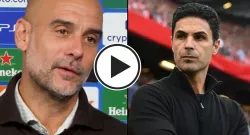 pep guardiola takes swipe at mikel arteta watch video