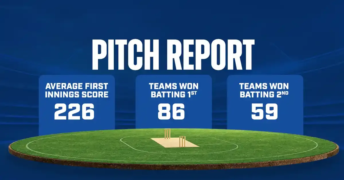 pitch report indvpak