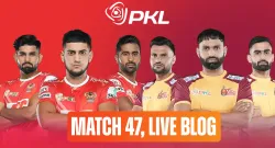 pkl 2025 match 47 gujarat giants vs telugu titans live updates commentary news and more