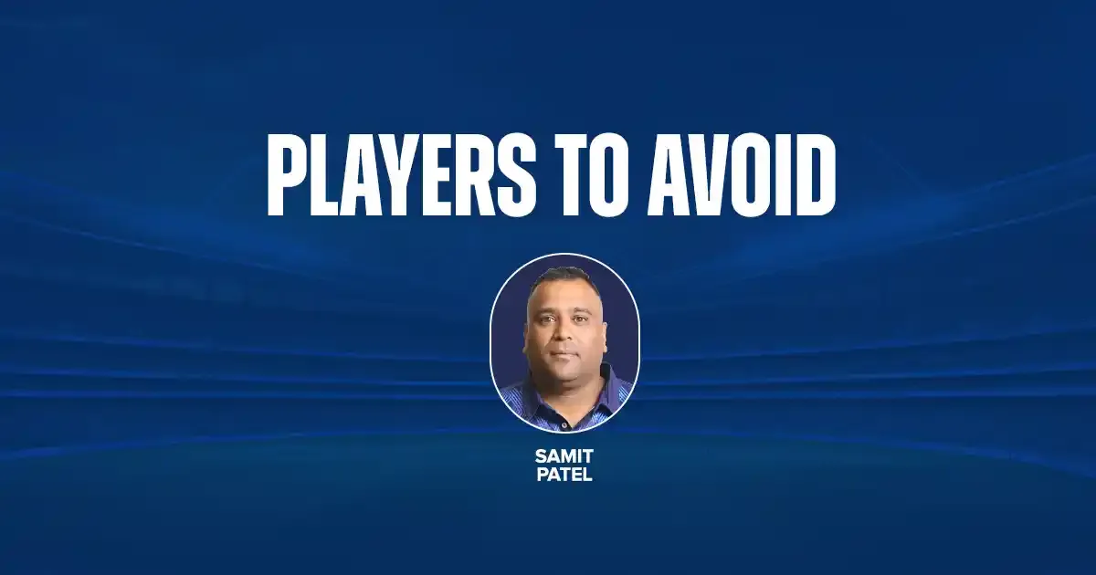 players to avoid engvswi champions