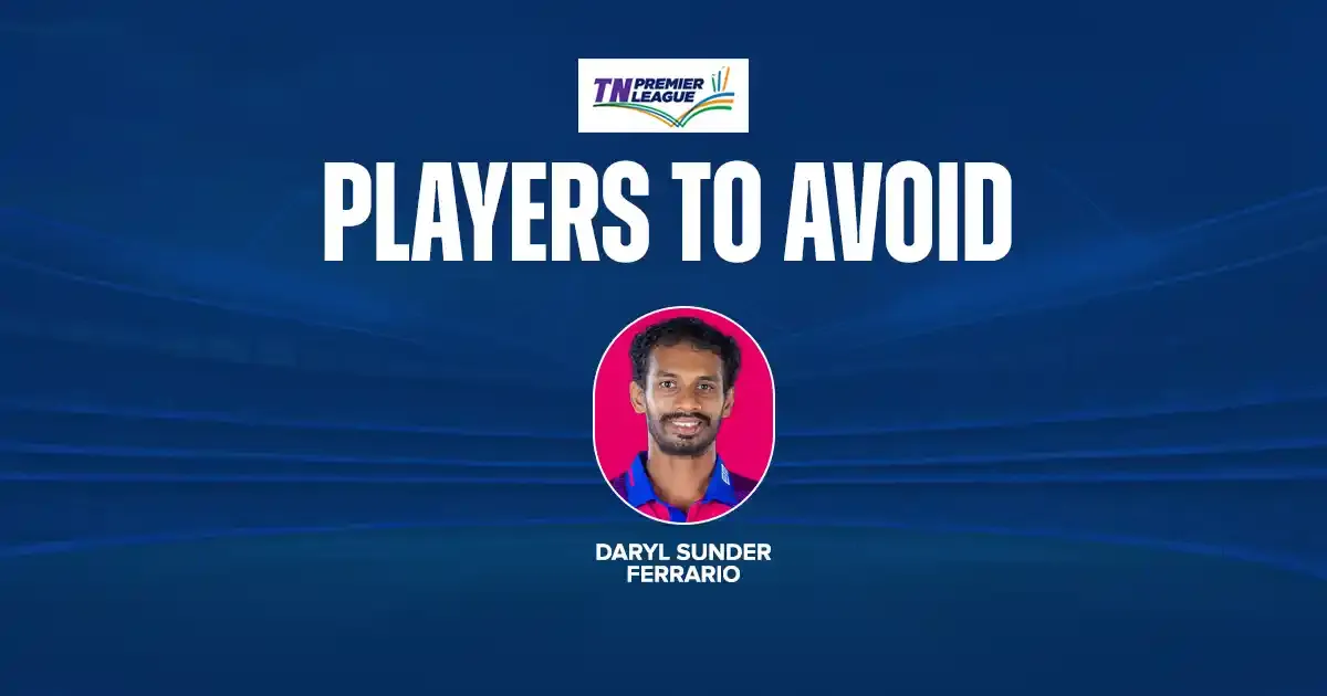 players to avoid tnpl 5 