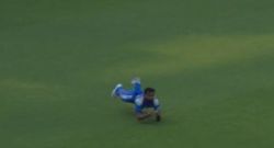 prince yadav s pulls athletic catch to dismiss rashid khan in india vs afghanistan 3rd odi