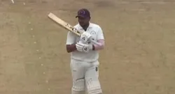 prithvi shaw smash hundred on maharashtra debut in buchi babu tournament 2025