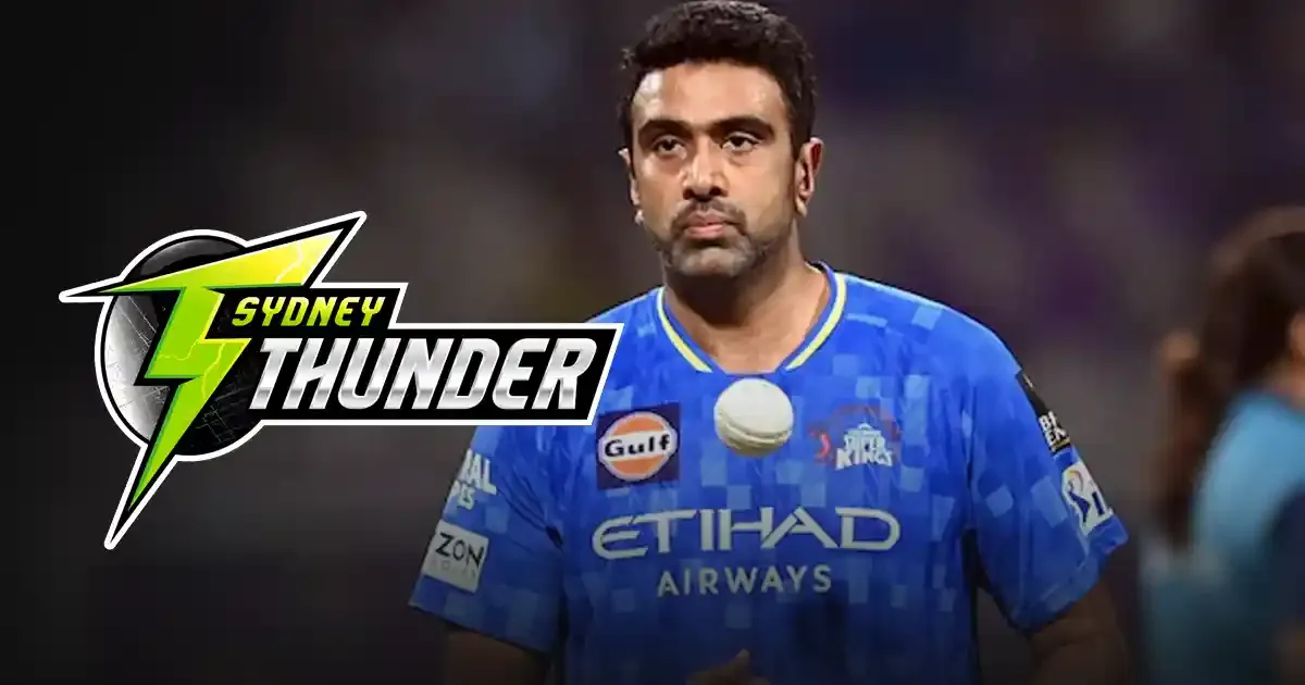 r ashwin to play for sydney thunder in bbl sportstiger
