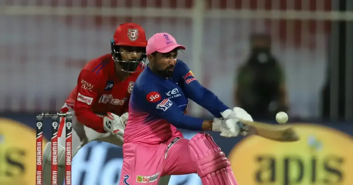 rajasthan royals 226 vs pbks in 2020