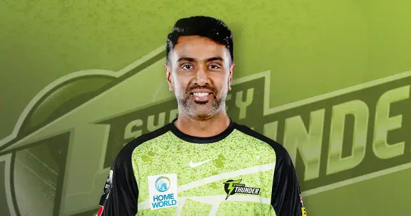 Ravichandran Ashwin ruled of Big Bash League 2025-26