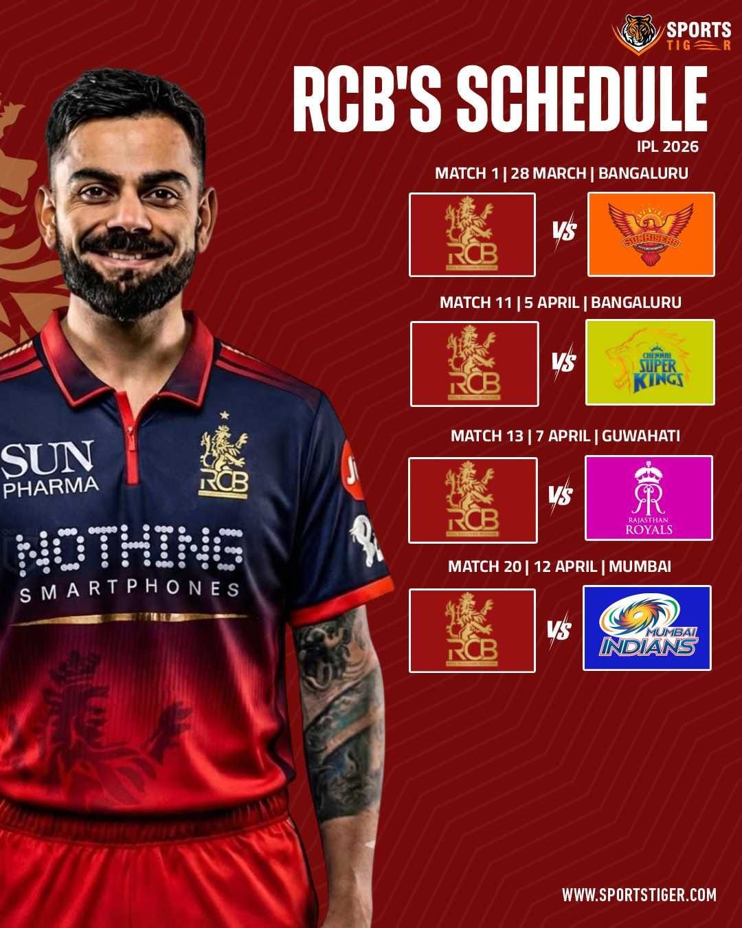 rcb ipl schedule