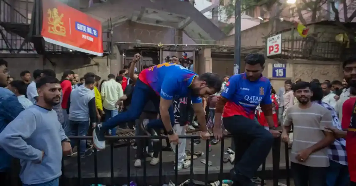 rcb victory parade stampede bengaluru india june 4 2025 