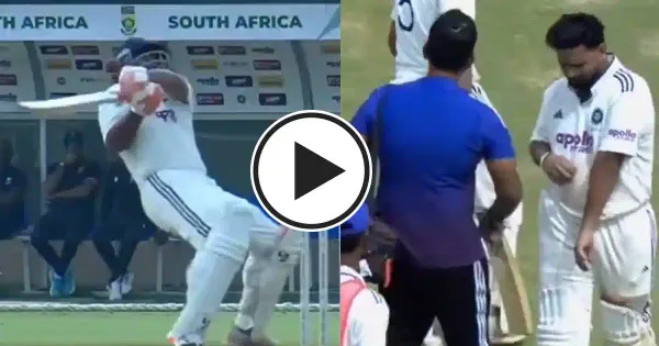 WATCH: Rishabh Pant retires hurt after multiple blows on body during second unofficial match against South Africa A