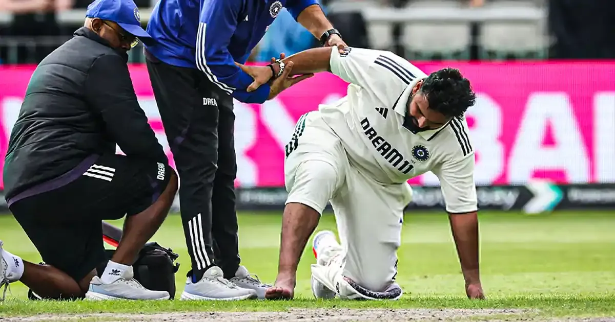 rishabh pant s toe injury vs england in manchester july 24 2025