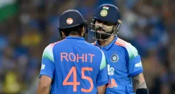 rohit sharma and virat kohli unbeaten partnership guides india to convincing nine wicket win sportstiger