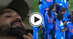 rohit sharma gets emotional as india women gets crowned as odi world champions sportstiger