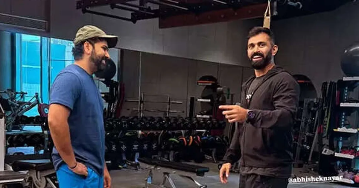 rohit sharma hints comeback as he resumes training with ex india coach abhishek nayar