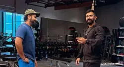 rohit sharma hints comeback as he resumes training with ex india coach abhishek nayar