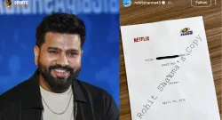rohit sharma insta story netflix