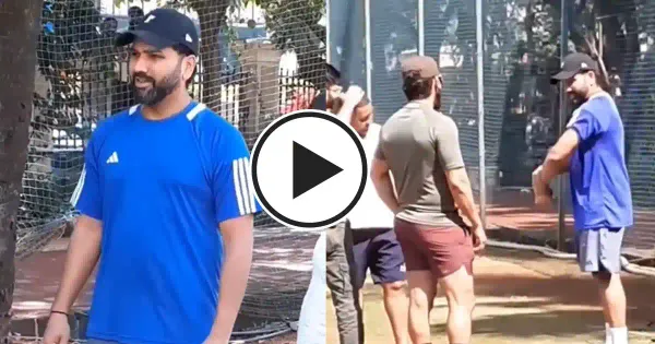 WATCH: Rohit Sharma returns to nets; trains at MCA ground ahead of South Africa ODI series