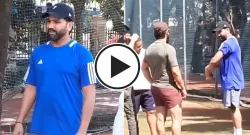 rohit sharma returns to nets trains at mca ahead of south africa odi series sportstiger