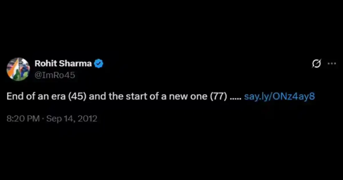 rohit sharma s 13 year old post goes viral sportstiger