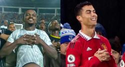 ronaldo celebration vs morocco