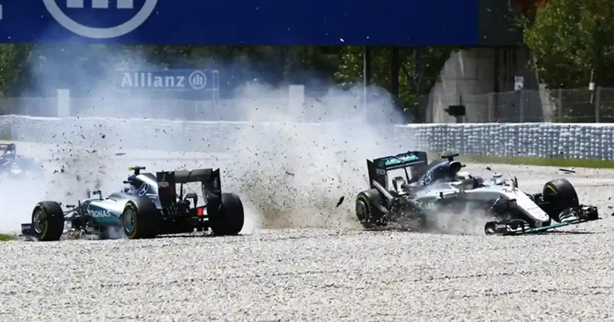 rosberg v hamilton 2016 spanish grand prix