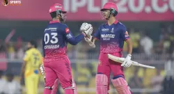 rr batting twitter rection