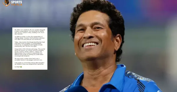 sachin tendulkar shares heartfelt message student protests