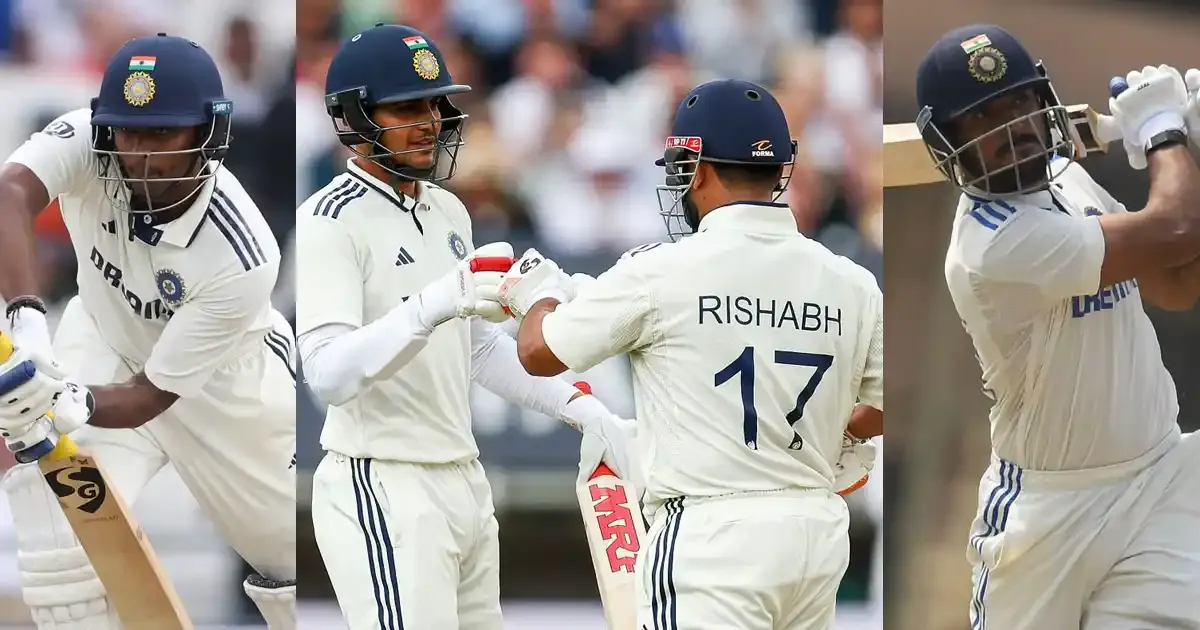 sai sudharsan shubman gill c rishabh pant and dhruv jurel wk 