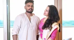 sanju samson wife post