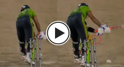 shayan jahangir survives after jason holder s delivery hits stumps in mlc 2025