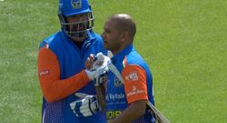 shikhar dhawan hits scintillating 91 for india champions in wcl 2025 clash vs australia champions