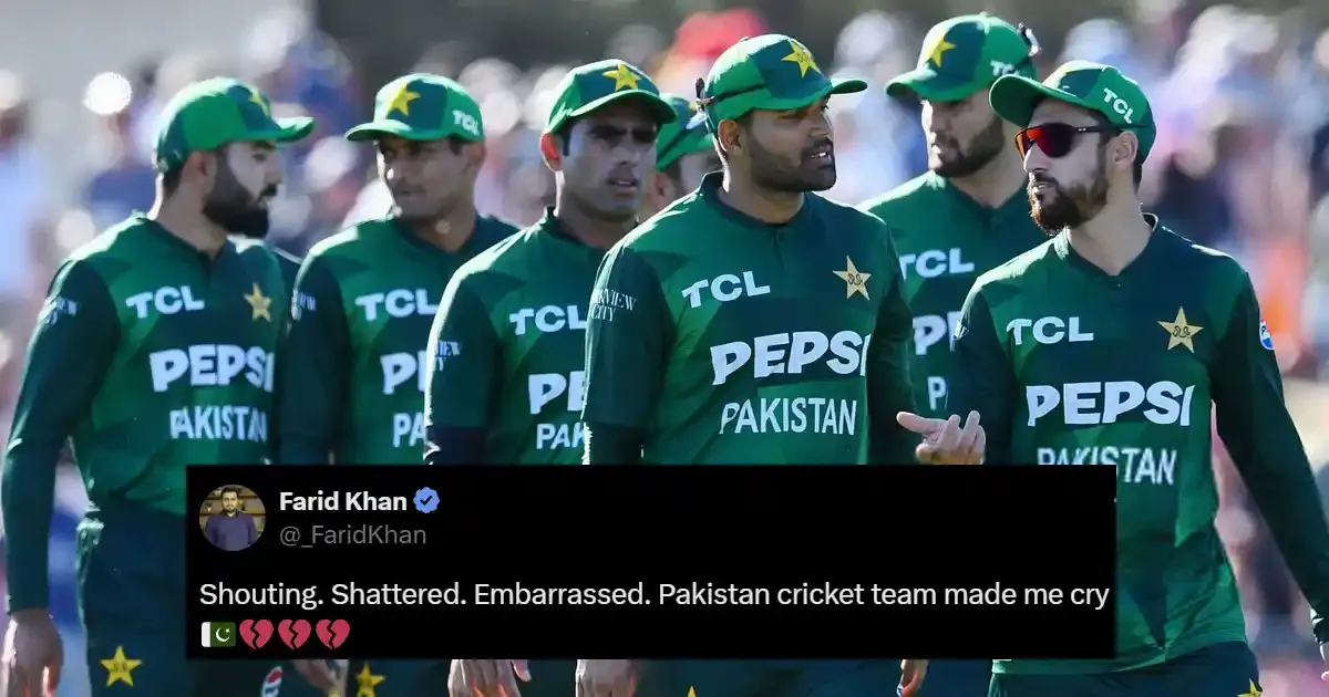 shouting shattered embarrassed pakistan cricket team made me cry