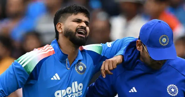 Shreyas Iyer to be out of action for at least three weeks: Sources