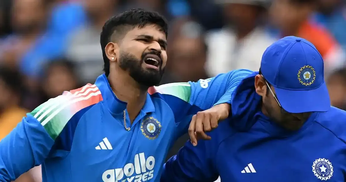 shreyas iyer to be out of action for at least three week sportstiger