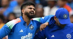 shreyas iyer to be out of action for at least three week sportstiger